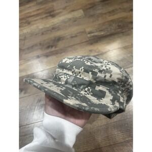 Vintage 2005 U.S. Army Patrol Cap Hat Digital Camo‎ 7 3/4 Sekri Industries Y2k
